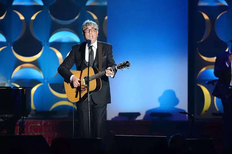Image: Graham Gouldman performs onstage at the Songwriters Hall of Fame 45th Annual Induction and Awards at Marriott Marquis Theater on June 12, 2014, in New York City.