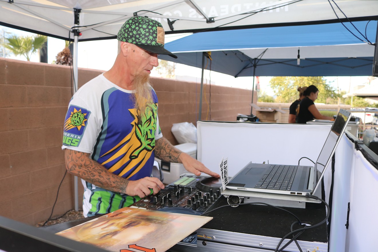 DJ KP says that even though he does events with all-digital equipment, he still loves old vinyl.