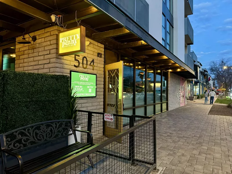 Image: The entry to Pretty Penny.