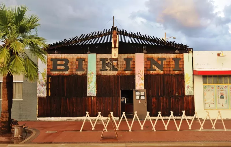 Image: The Bikini Lounge on Grand Avenue in downtown Phoenix.