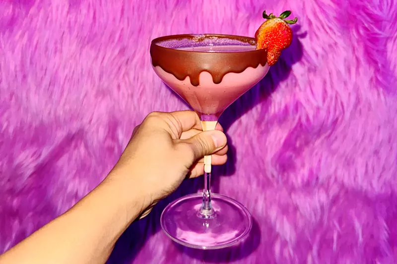 Image: Martini at 50 Shades of Rose.