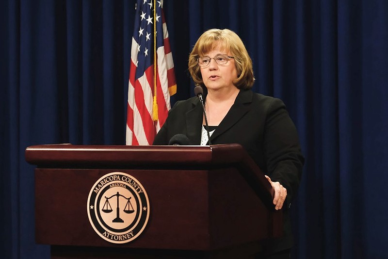 County Attorney Rachel Mitchell has repeatedly contradicted herself on her position on abortion-related prosecutions.