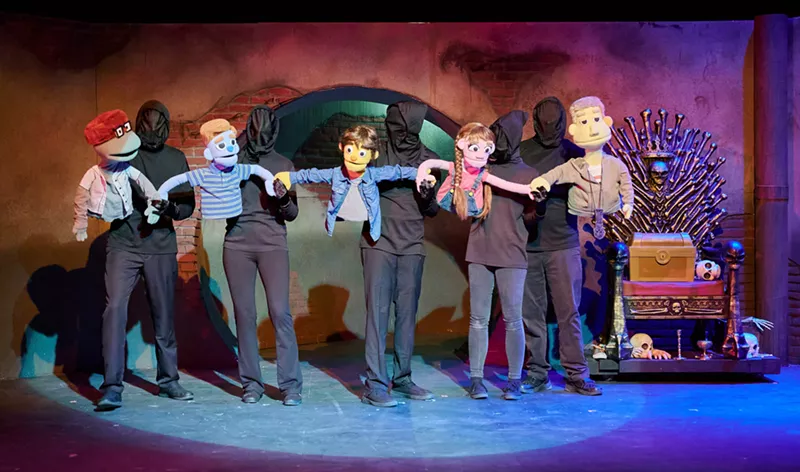 Image: All Puppet Players is staging "PuppIt," based on Stephen King's "It," Sept. 8–Oct. 7.
