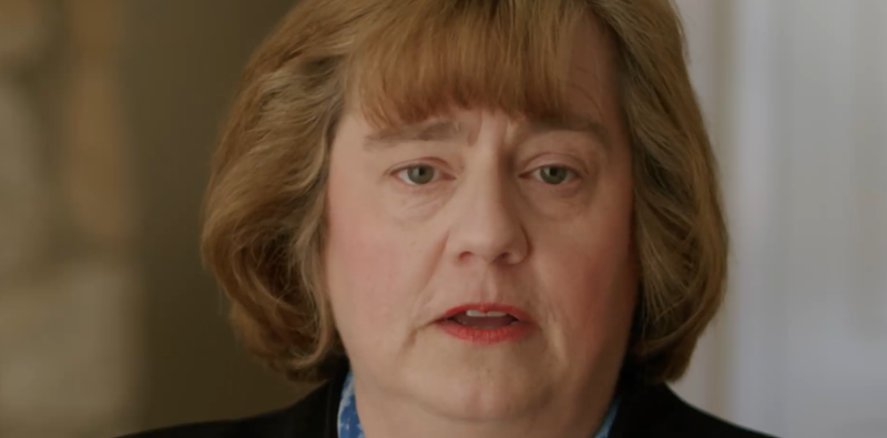 A screenshot from the latest campaign ad from Maricopa County Attorney Rachel Mitchell, in which she inserts herself into an immigration issue that has little to do with her.