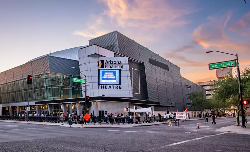 Image: Arizona Financial Theatre in Phoenix.