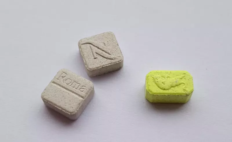 Image: MDMA tablets