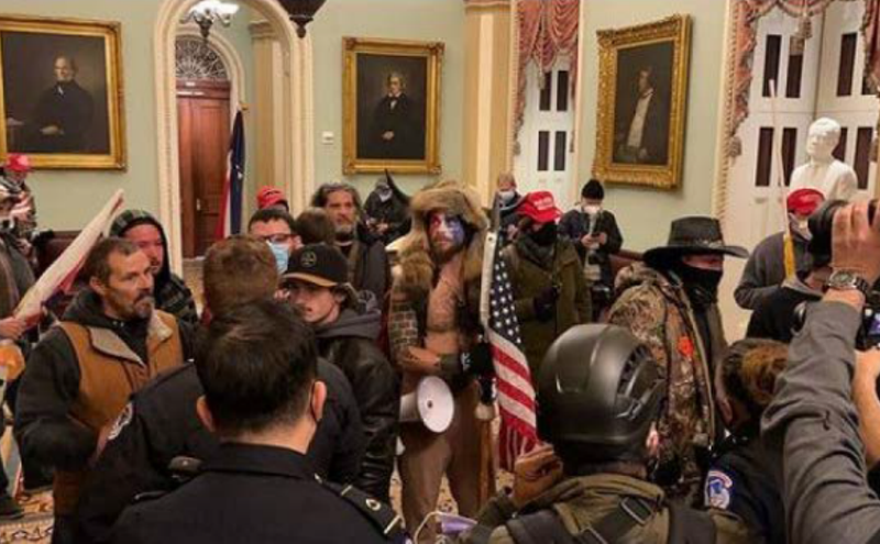 Image: Arizona Protesters Fury Stoked by Right-Wing Politicians before and after U.S. Capitol Riot