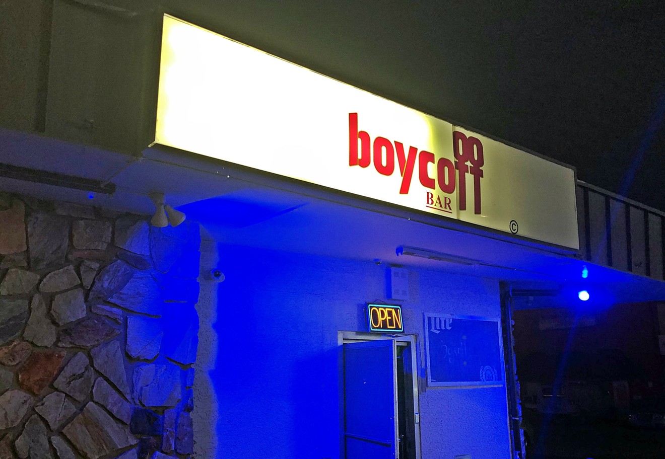 Boycott Bar in Phoenix's Melrose District.