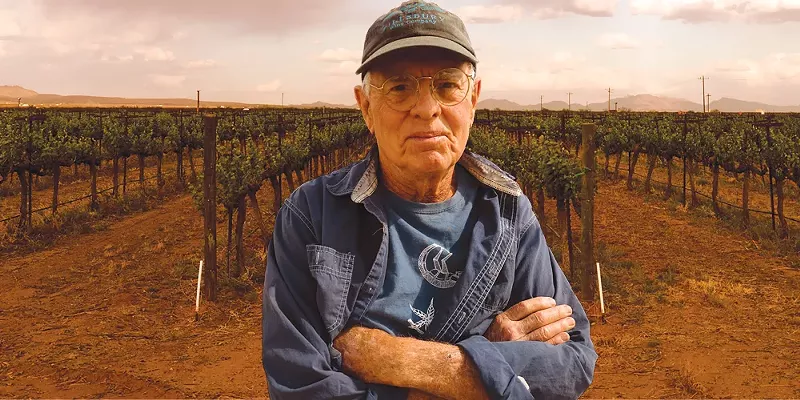 Image: Sam Pillsbury, owner of Pillsbury Wine Co., is a pioneer of Arizona wine. Hoping to retire, he's put his whole operation up for sale.