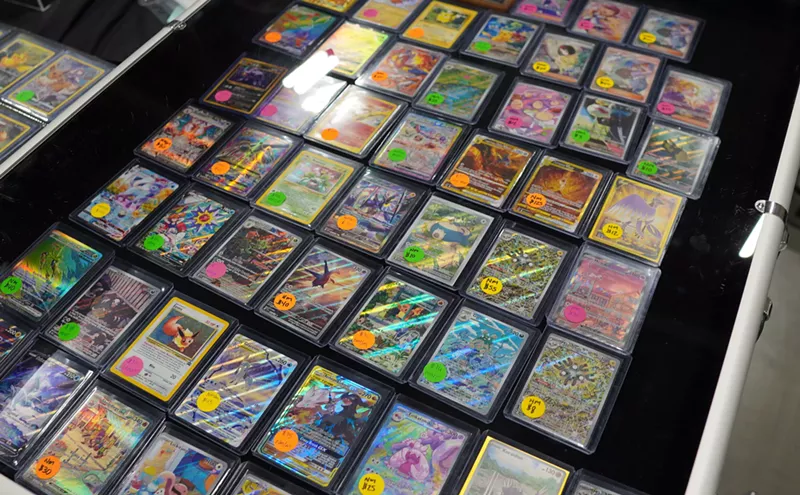 Image: At Arizona State Card Show, Pokemon cards are big business