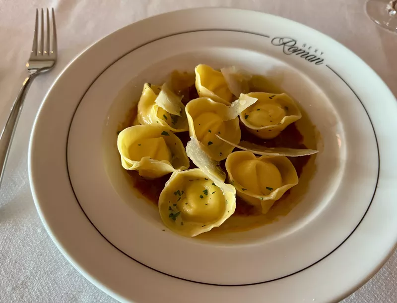 Image: Homemade pasta is the centerpiece of Sexy Roman's menu.