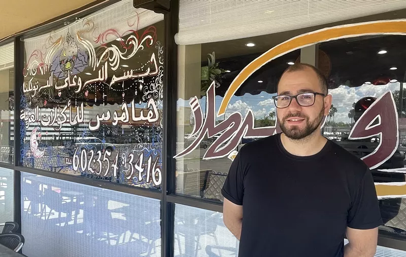 Image: Hana House, run by Mohammad Menassera, offers a buffet Friday through Sunday for those breaking fast during Ramadan.
