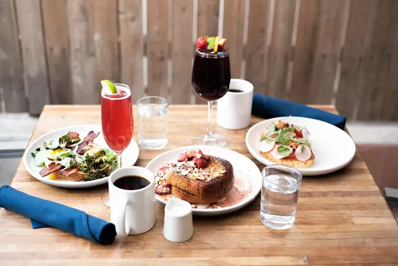 Image: A brunch spread from Prep & Pastry.