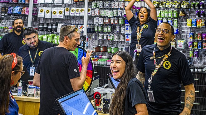 Employees at Mint Cannabis in Scottsdale