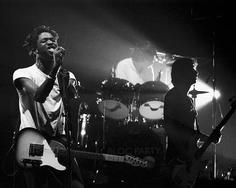Image: Bloc Party perform in San Francisco from September 2005.