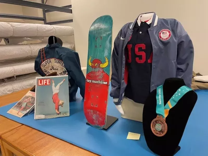 Image: Decades of local skating history will be on display in "Dry Surf."