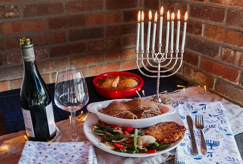 Image: Chompie's offers a brisket dinner to go during the holiday. It's one of many Valley restaurants with options perfect for Hanukkah.