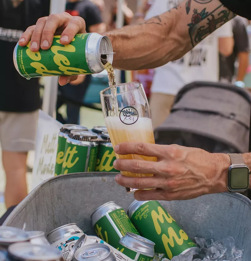 Image: Melt Mode is the Wren House and Upward Projects exclusive beer collaboration that benefits The Joy Bus. Score one for free this July 4.
