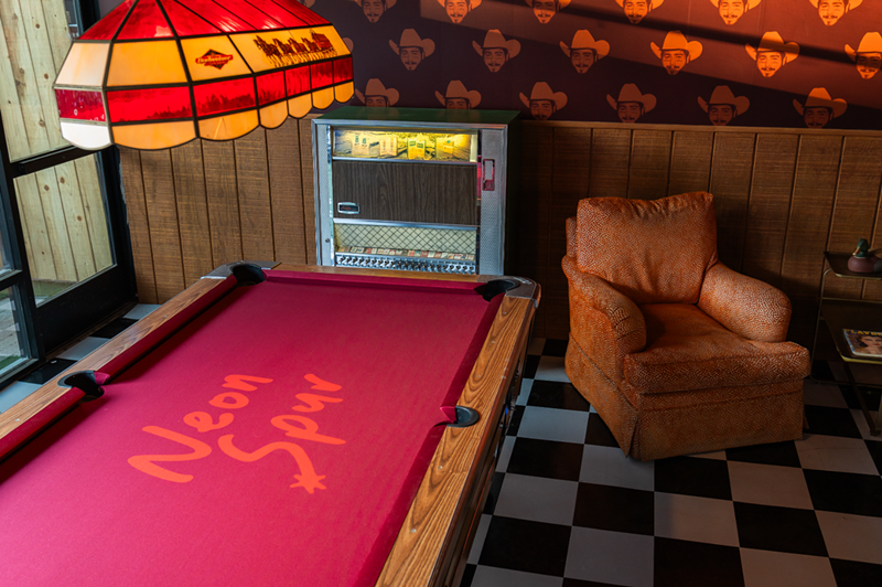 Image: Neon Spur, a new bar with country and '70s vibes, has opened on Mill Avenue in Tempe.