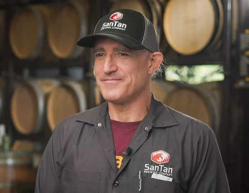Image: SanTan Brewing Co. announced Monday that is founder, Anthony Canecchia, has died.