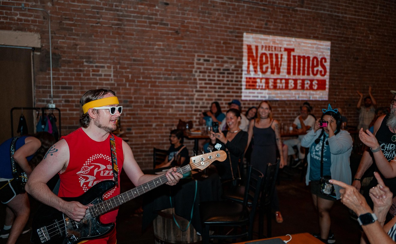 Chrome Rhino rocked members-only Phoenix New Times event