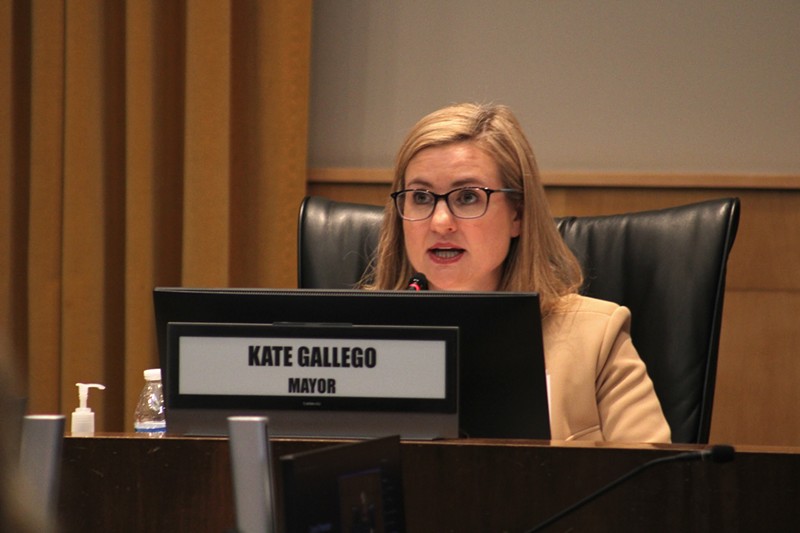 Phoenix Mayor Kate Gallego voted in support of several police reform measures at Tuesday's city council meeting.