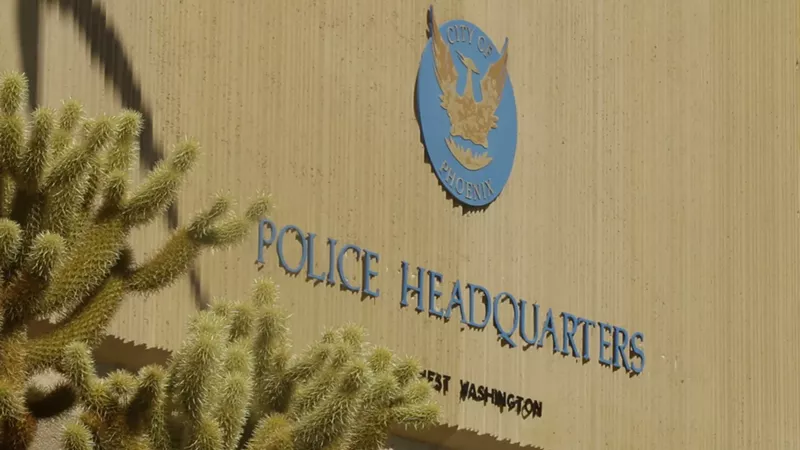 Image: Phoenix Police Department headquarters.