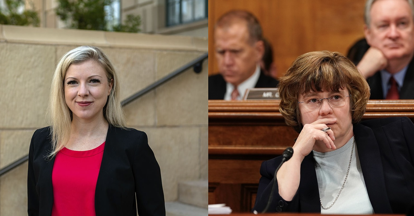 Interim Maricopa County Attorney Rachel Mitchell (right) is currently the Republican frontrunner for the vacated seat, while Julie Gunnigle is the lone Democratic contender.