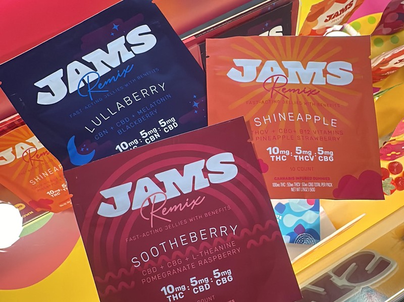 JAMS Remix gummies became available in Curaleaf's Arizona dispensaries on Aug. 30.