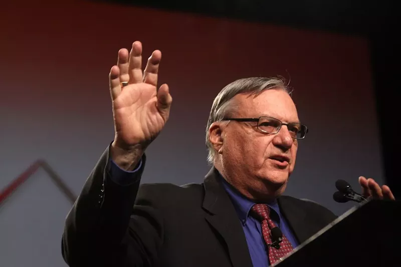 Image: Former Maricopa County Sheriff Joe Arpaio.
