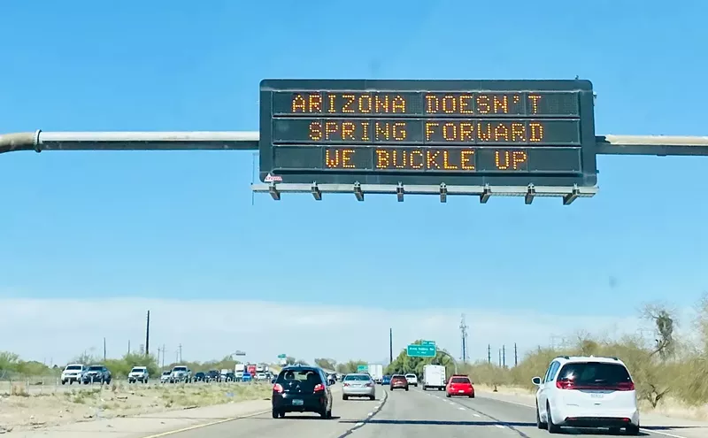 Image: Arizona, here's 15 songs for your continued dismissal of daylight savings time