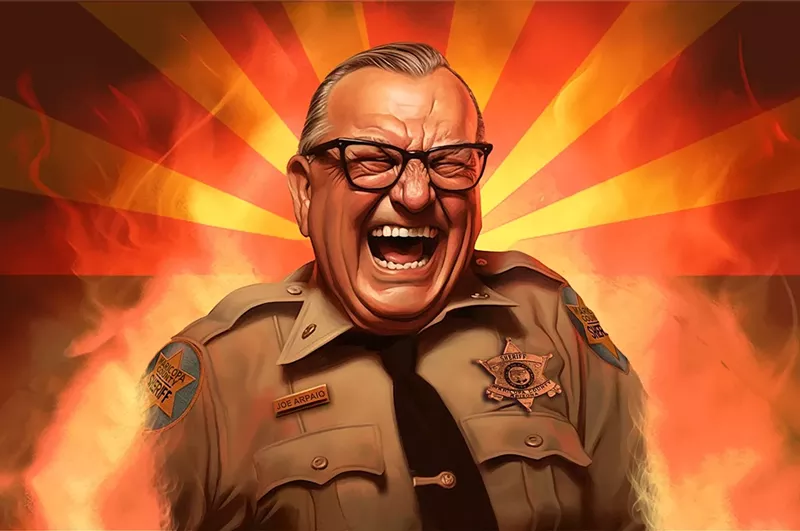 Image: Illustration of Joe Arpaio