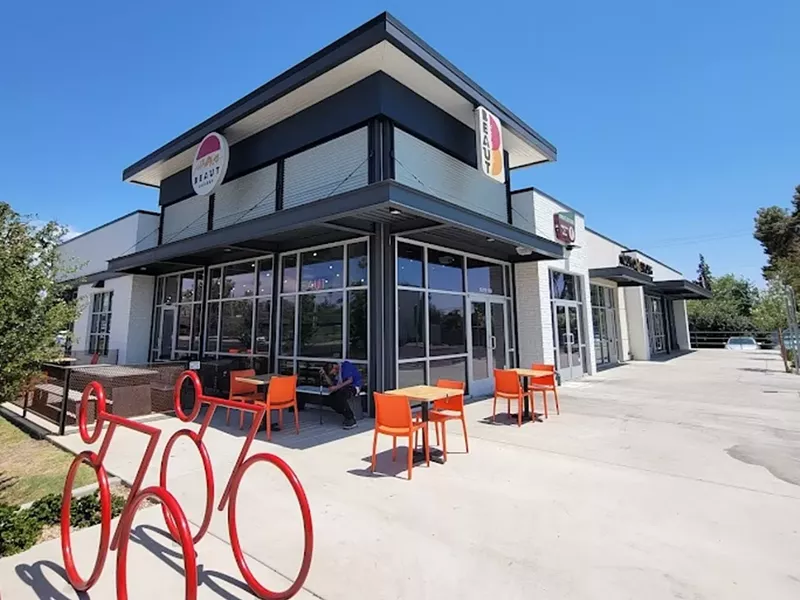 Image: Beaut Burger is connected to Bristlecone on Indian School Road. The dual concept serves vegan burgers and ice cream.