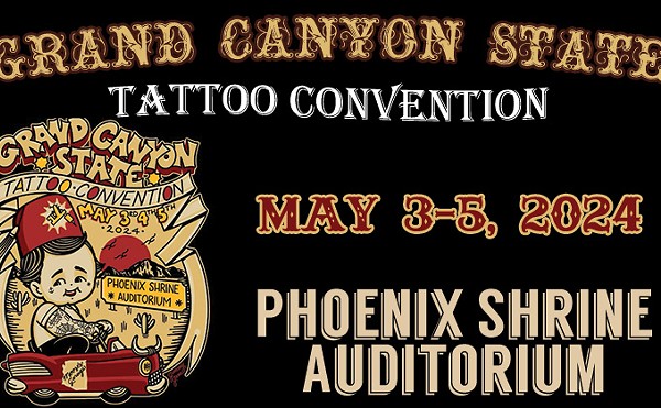 ENTER TO WIN FREE TICKETS TO THE GRAND CANYON STATE TATTOO CONVENTION!