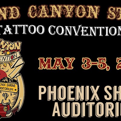 ENTER TO WIN FREE TICKETS TO THE GRAND CANYON STATE TATTOO CONVENTION!