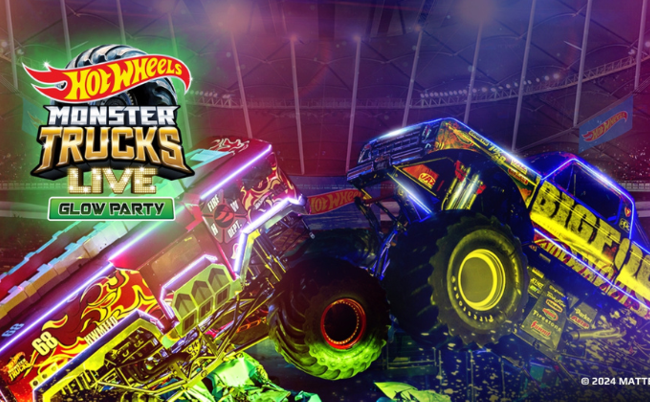 WIN A PAIR OF TICKETS TO HOT WHEELS MONSTER TRUCKS LIVE GLOW PARTY!