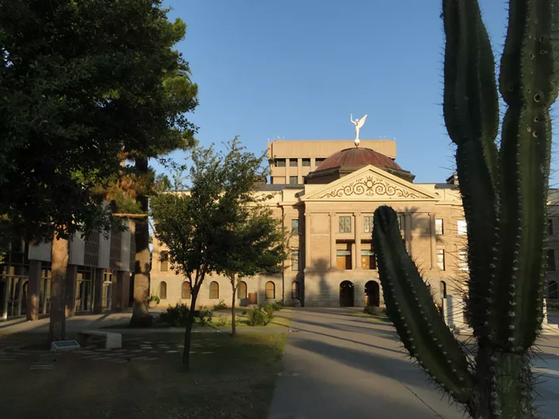 Image: The Arizona State Capitol.