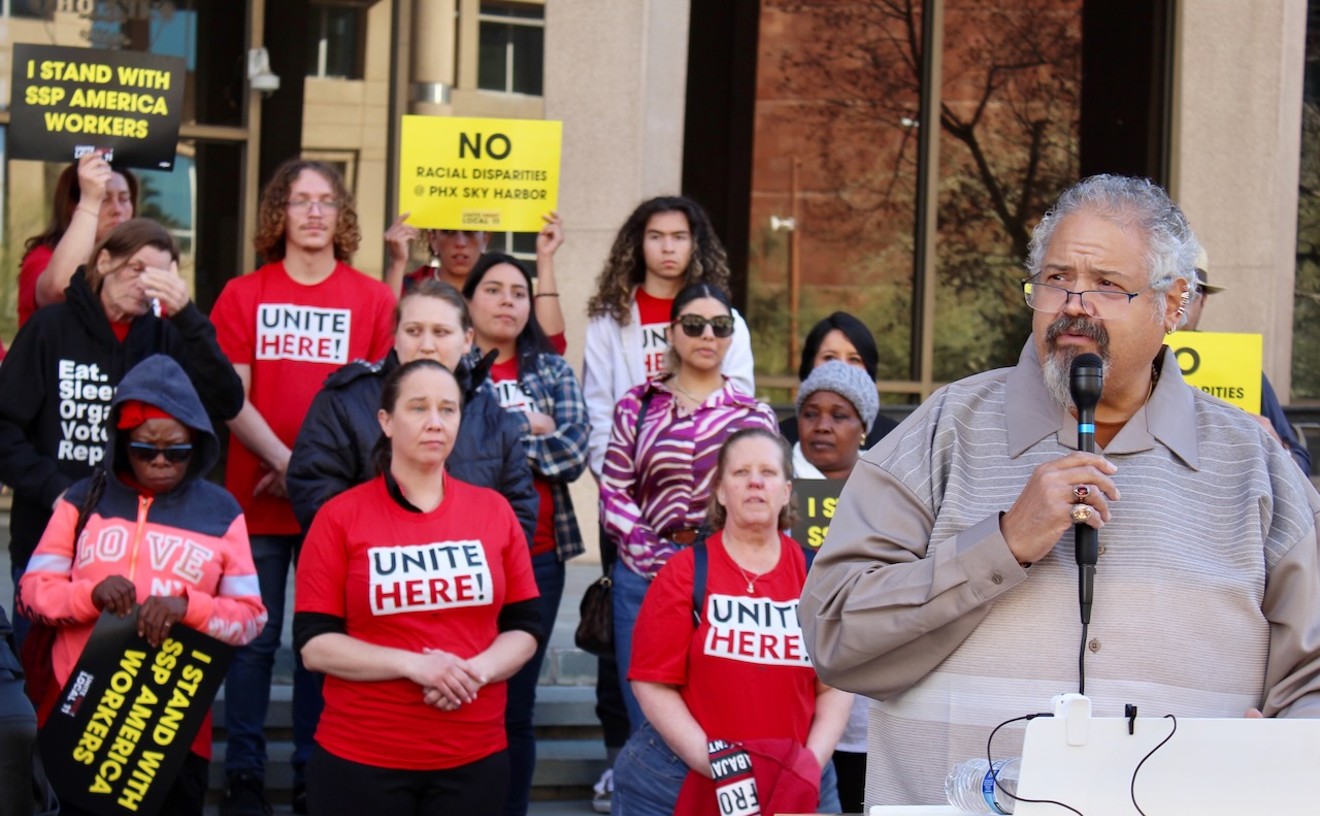 Faith leaders call out racial disparities in pay for Sky Harbor workers