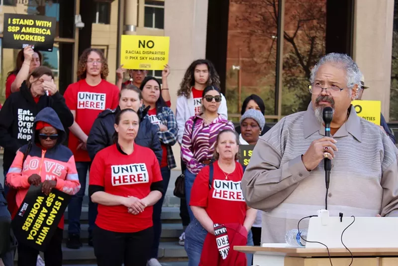 Image: Bishop Anthony Holt, president of the West Valley chapter of the NAACP