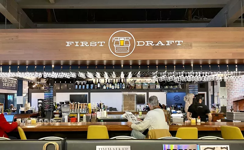 Image: First Draft Book Bar