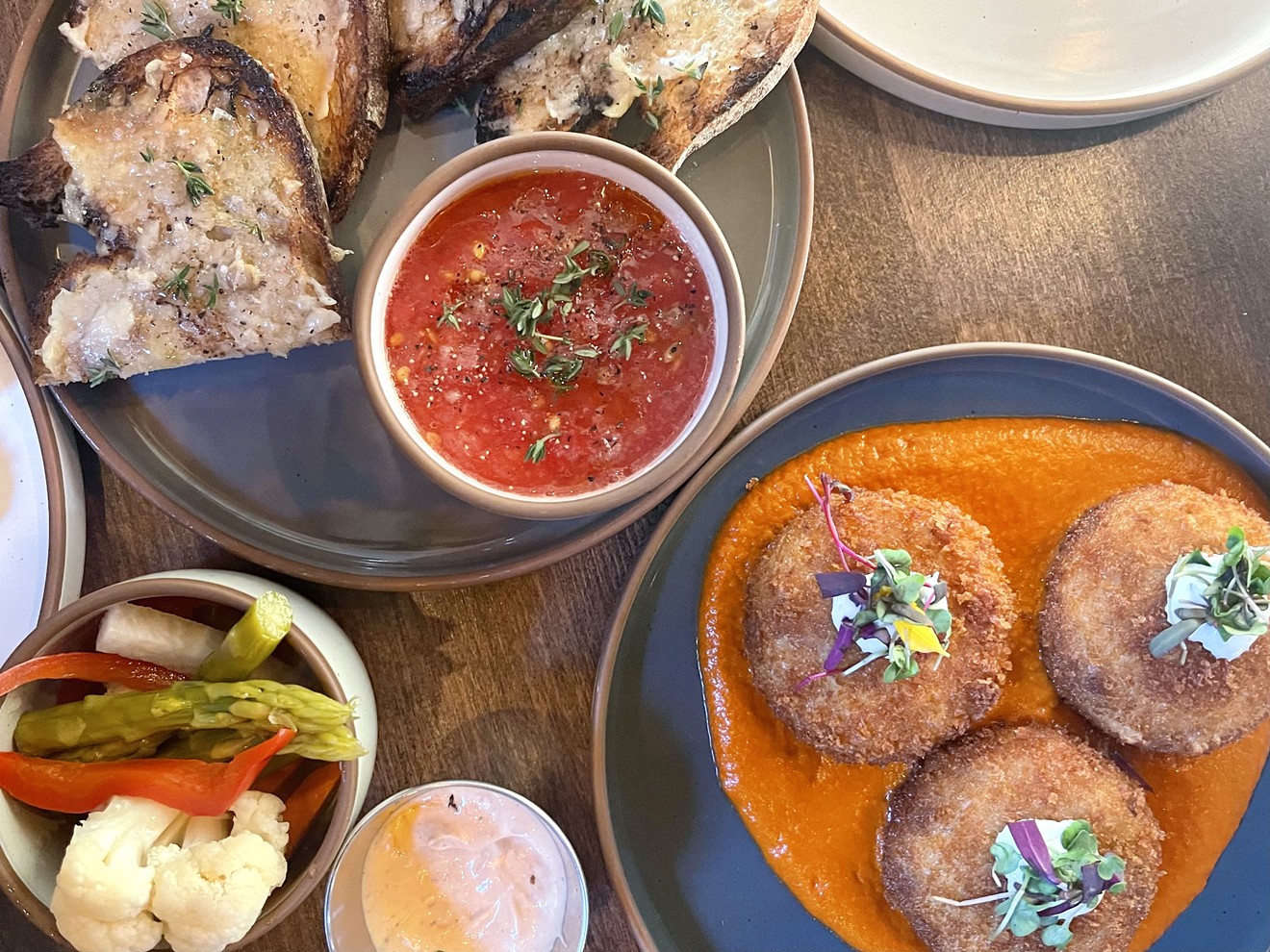 The tapas menu at Dahlia is tight but filled with creative dishes.