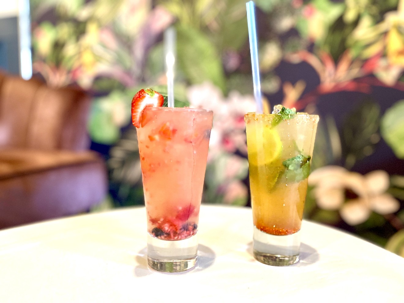 The mocktails at Goji Berry Cafe include buzzy ingredients without the hangover.