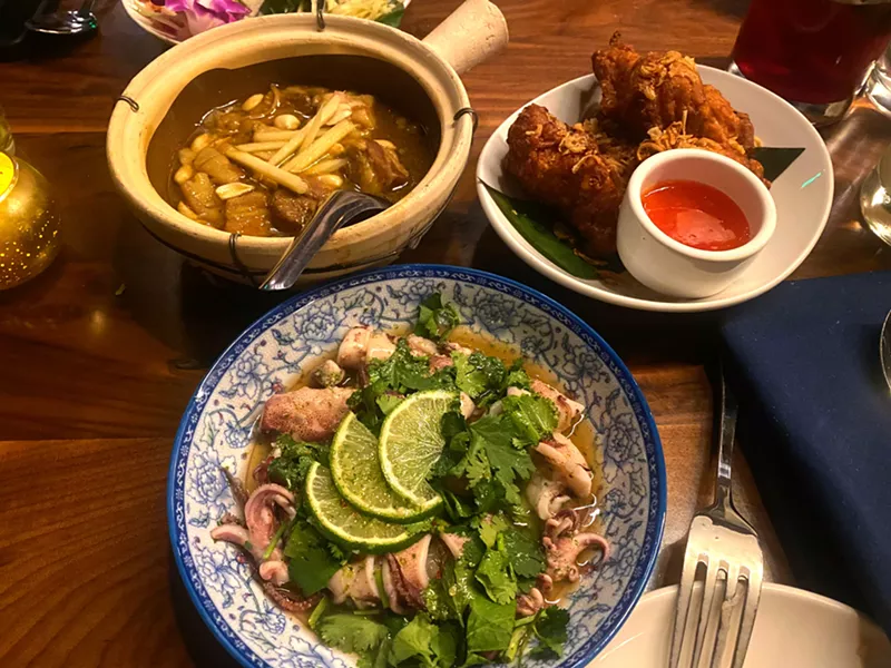 Image: A selection of dishes at Lom Wong in downtown Phoenix.