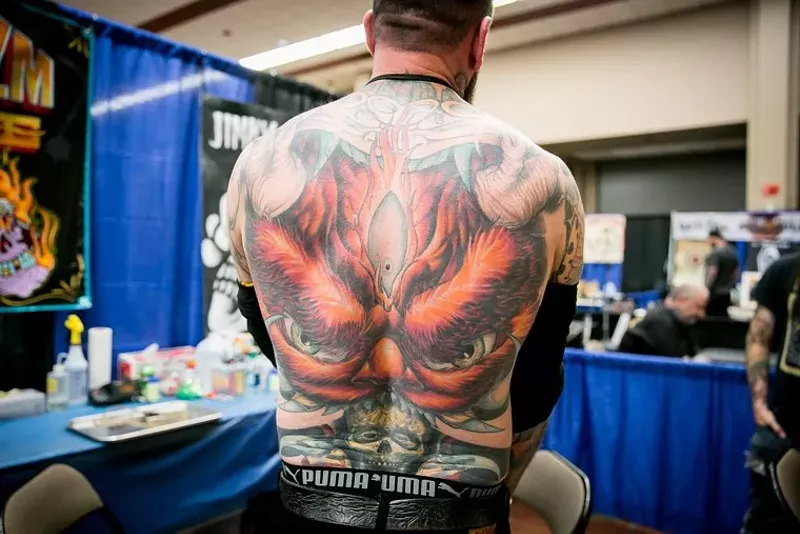 Image: Ink-slingers from across the U.S. will be doing their thing at the Grand Canyon Tattoo Convention.