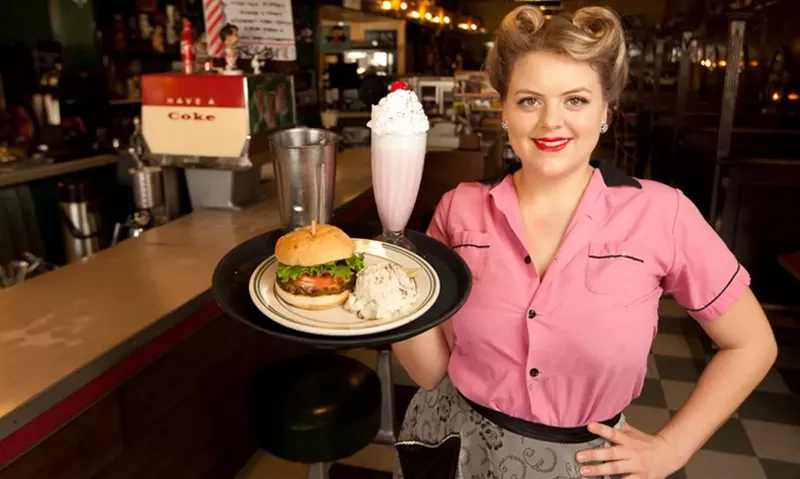 Image: Holly Heizenrader grew up helping her parents at MacAlpine's. Now, she bakes the diner's pies.