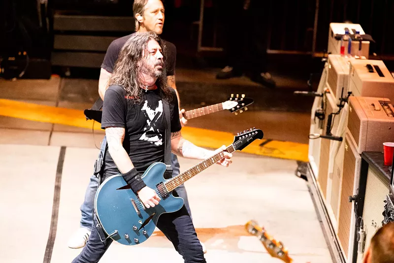 Image: The Foo Fighters performed for nearly three hours at Innings Festival on February 26, 2022, at Innings Festival in Tempe.
