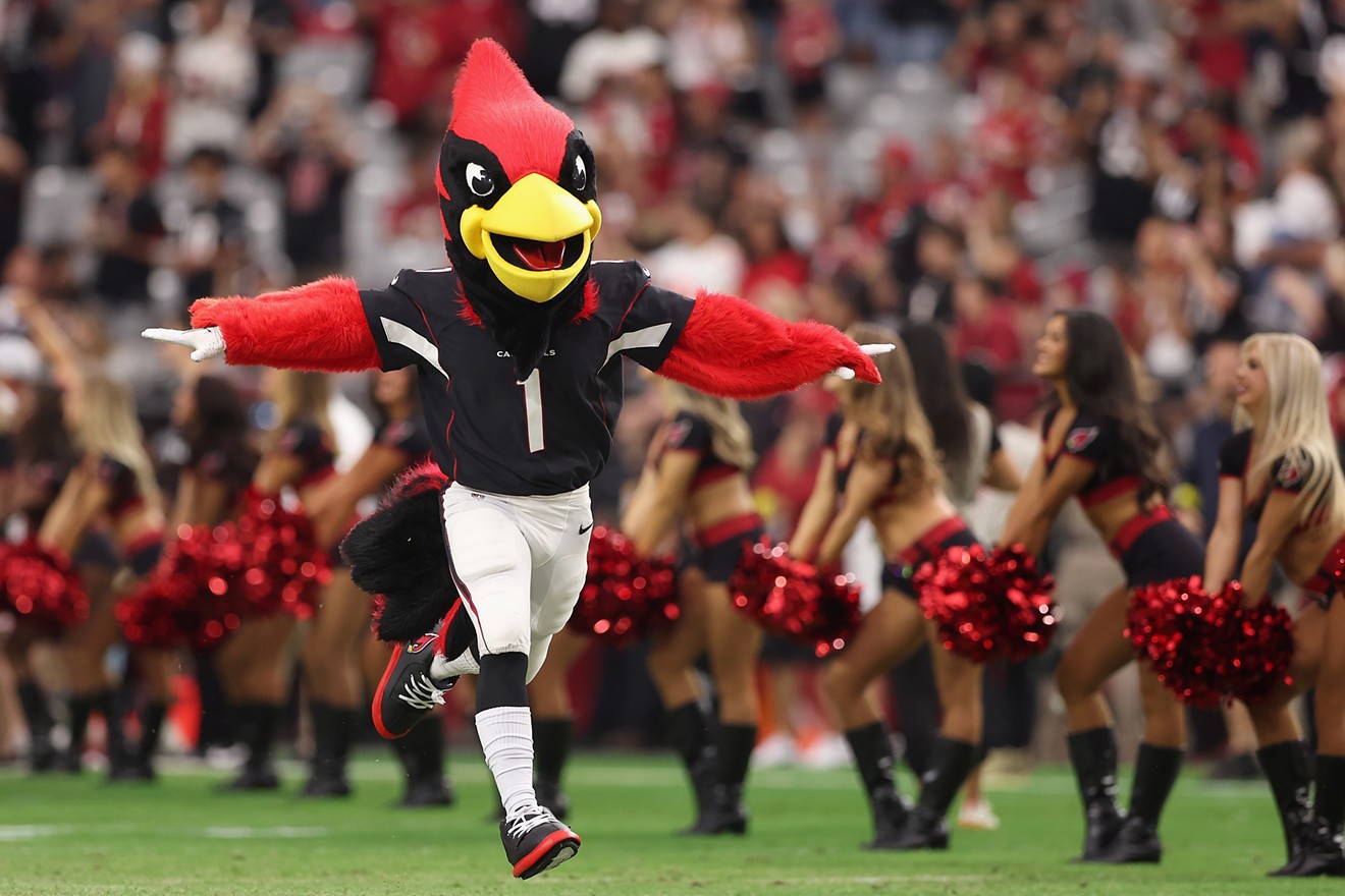 Arizona Cardinals' Big Red Ranks Among Favorite NFL Mascots