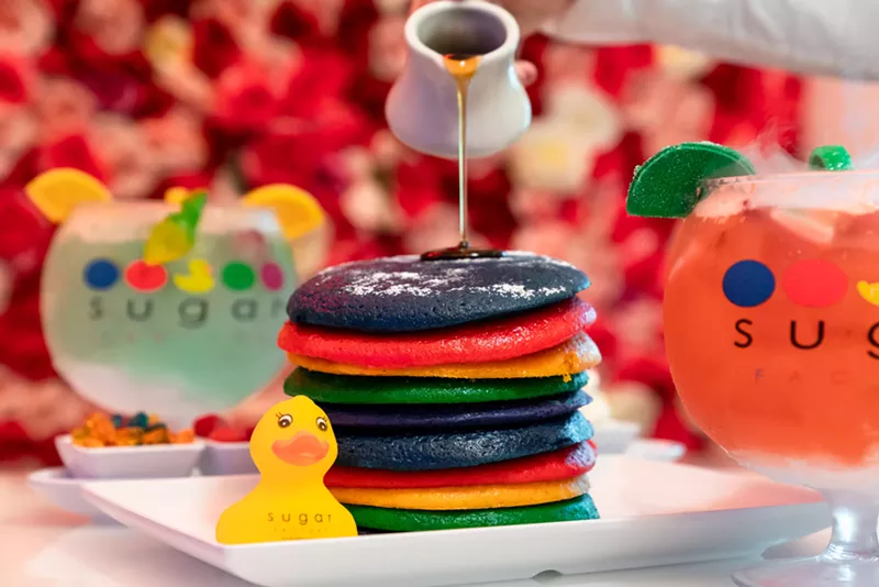 Image: The brighter the better at Sugar Factory.