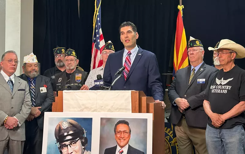 Image: rodney glassman at a press conference