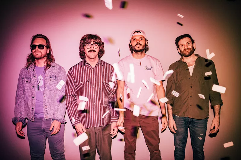 Image: Four band members